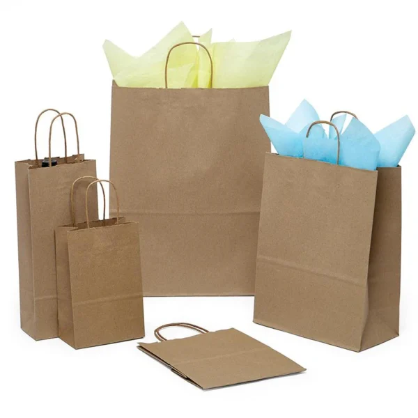 1402050800-Recycled-Natural-Kraft-Shopping-Bags-Title Kraft Paper Bags