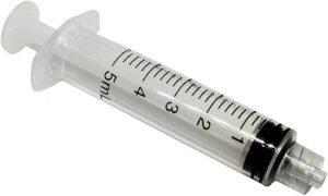 512aGbgNuBL._AC_UF894,1000_QL80_ Disposable Syringe 5ml Luer Lock — 100 Pieces