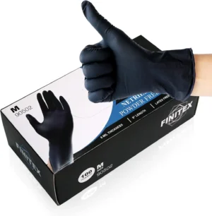 Examination Gloves Latex Powder Free — 100 Pieces