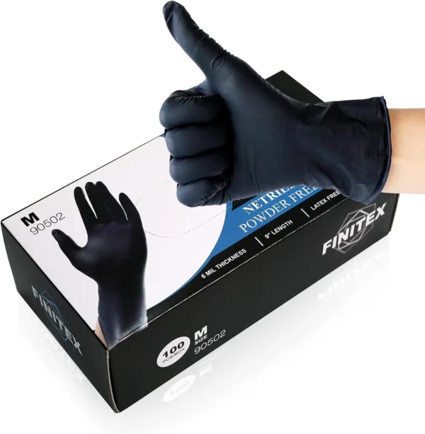 Examination Gloves Latex Powder Free — 100 Pieces