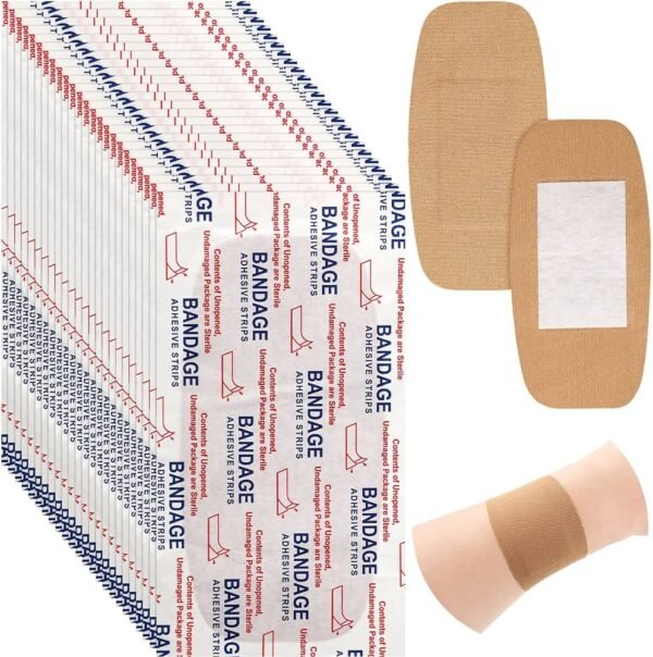 81vH7aFXUjL._AC_UF1000,1000_QL80_ Adhesive Bandage Strips — 100 Pieces Box