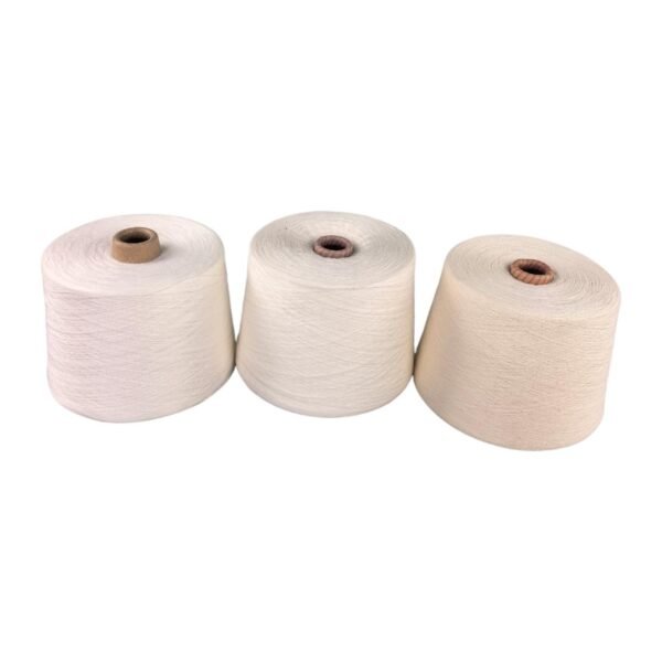 best price 30s 2 combed compact raw white cotton yarn for knitting