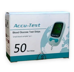 Blood Glucose Test Strips — 50 Pieces