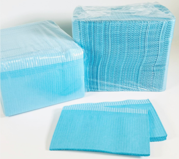 Capture Disposable Dental Bibs — 500 Pieces