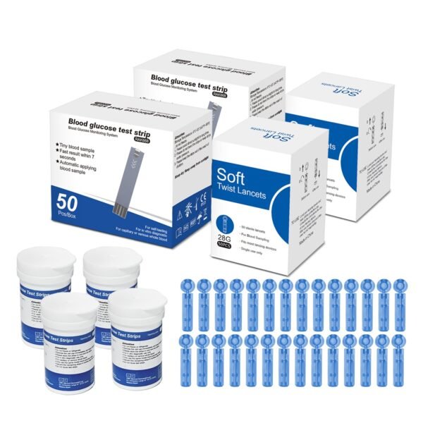 O1CN01RW32ym1fa7sxi0uha_!!2201242784022-0-cib Blood Glucose Test Strips — 50 Pieces