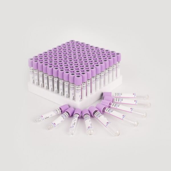 Siny-Glass-or-Plastic-Blood-Test-Tube-EDTA-Blood-Collection-Tube Blood Collection Tube EDTA — 100 Pieces
