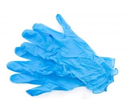 full-finger-blue-medical-gloves-for-hospital-use-591 Nitrile Examination Gloves