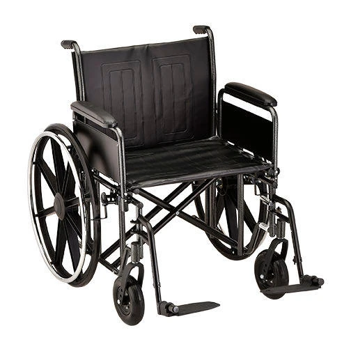 nova-joy-nova-5241-24-inch-steel-wheelchair-detachable-full-arm__53291 Foldable Steel Wheelchair