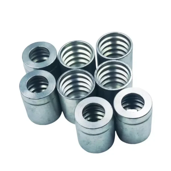 03310-10-Hydraulic-Hose-Fittings-Crimp-Hose-Sleeve-Ferrule Hydraulic Hose Crimp Ferrule 3/4in