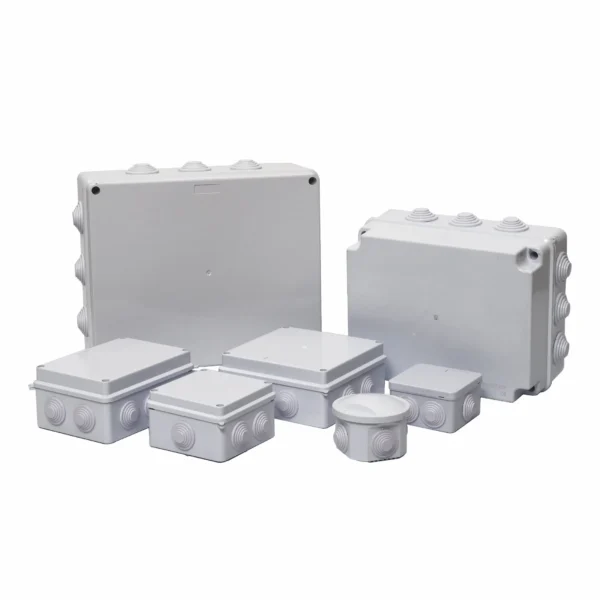 100-100-70-ABS-Waterproof-Plastic-Junction-Box-IP65 Waterproof Junction Box IP68 100×100mm