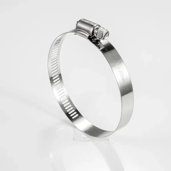 12-7mm-Worm-Drive-Hose-Clamp-Adjustable-Band-Clamp-Stainless-Steel-Hose-Fastener-Jubilee-Clip-Automotive-Industrial-Plumbing-Application-American-Style Stainless Steel Hose Clamp 32–50mm