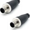 41QEZ4RfFHL._AC_UL450_SY450_QL70_ M12 Industrial Sensor Connector 4-Pin Female IP67