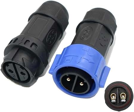 Industrial Cable Connector M25 IP68 Inline Waterproof