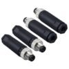 611udExq6GL M8 Industrial Sensor Connector 3-Pin Female IP67