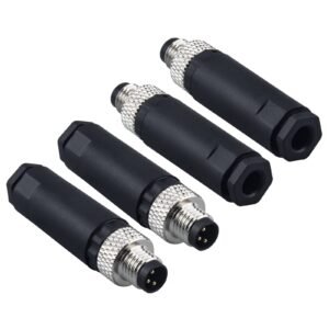 M8 Industrial Sensor Connector 3-Pin Female IP67