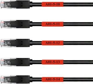 Self-Laminating Cable Identification Label