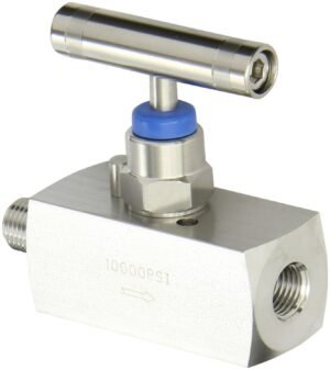 316L Stainless Steel Instrument Needle Valve 1/4in 6000ps
