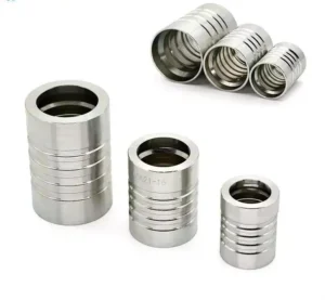 Hydraulic Hose Crimp Ferrule 1/4in