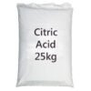 Citric Acid Anhydrous Food Grade 25kg bag