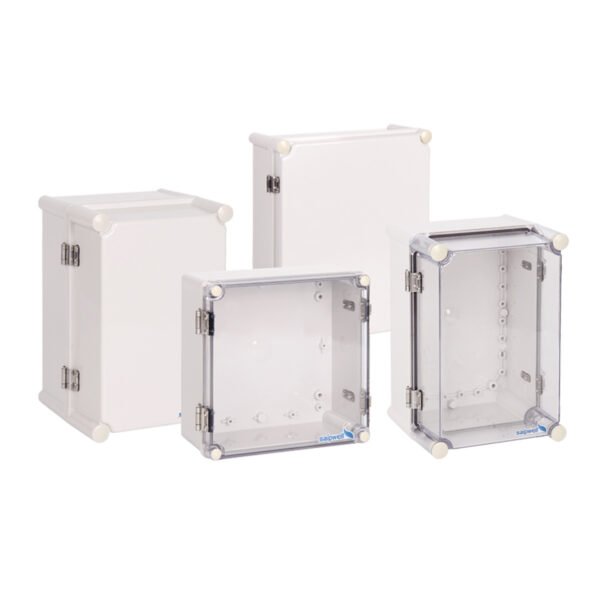 DS-AGH-Electronic-Instrument-Hinged-Plastic-Socket-Box Waterproof Junction Box IP68 100×100mm