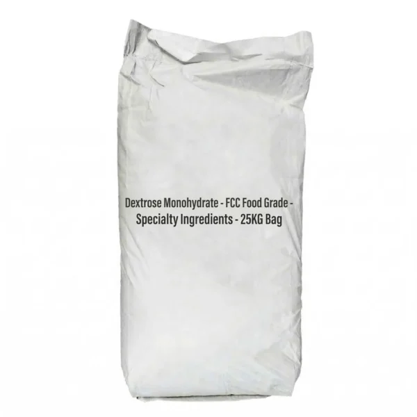Dextrose Monohydrate Food Grade 25kg bag