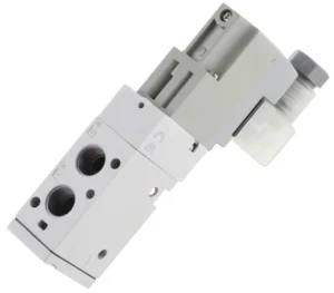 24VDC Pneumatic Solenoid Valve 1/4in 8bar 5/2-Way