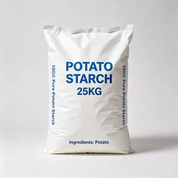 Food-Safe Potato Starch Food Grade 25kg bag