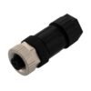 M12FT5BF_500x500_View1 M12 Industrial Sensor Connector 5-Pin Female IP67