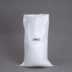 OEM-25kg-50kg-White-Color-Packaging-PP-Woven-Bag-for-Rice-Flour-Fertilizer Rice Flour Food Grade 25kg bag