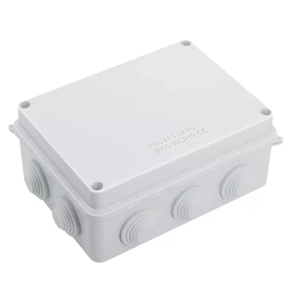 Waterproof-Junction-Box-IP65-Gws-Series-for-Electrical-Connections-190-140-70-Without-Holes Waterproof Junction Box IP68 100×100mm
