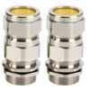 Brass Cable Gland M25 IP68 Double Compression