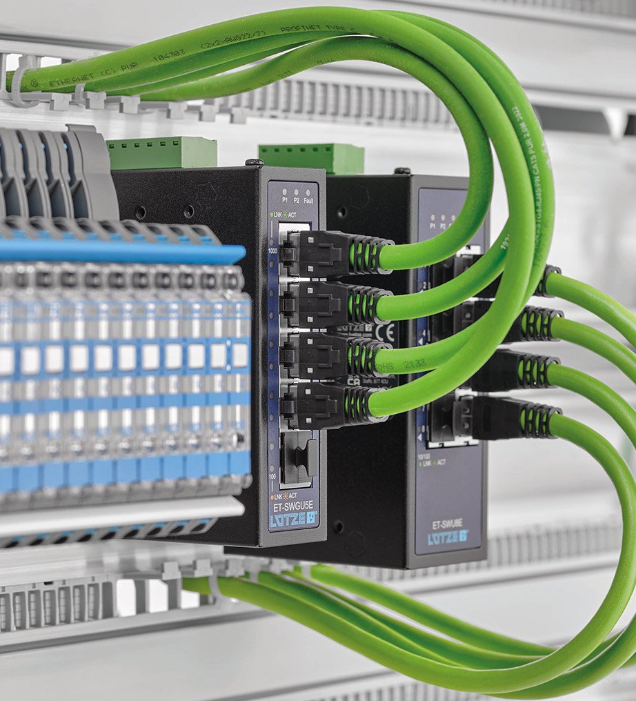 Industrial Ethernet Switch 8-Port Managed