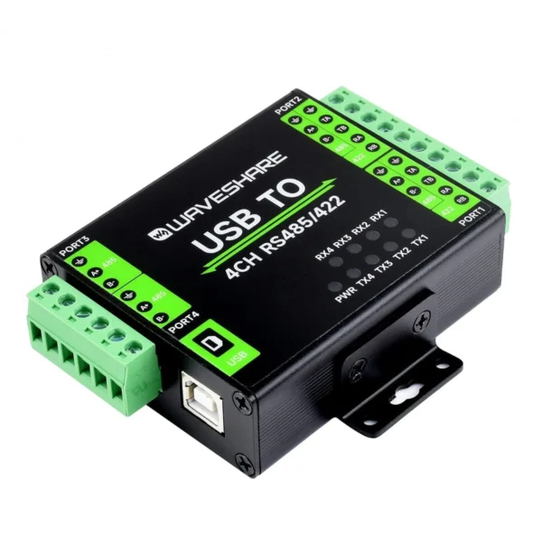 industrial-isolated-usb-to-4-channel-rs485-422-converter-waveshare-wav-25970-42185326035139 Industrial USB-to-RS485 DIN-Rail Converter