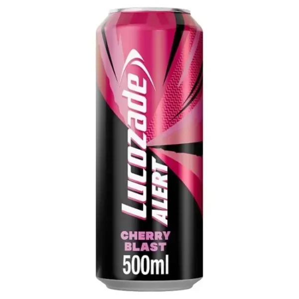 lucozade-alert-cherry-500ml Lucozade Alert Cherry Blast – 500 ml