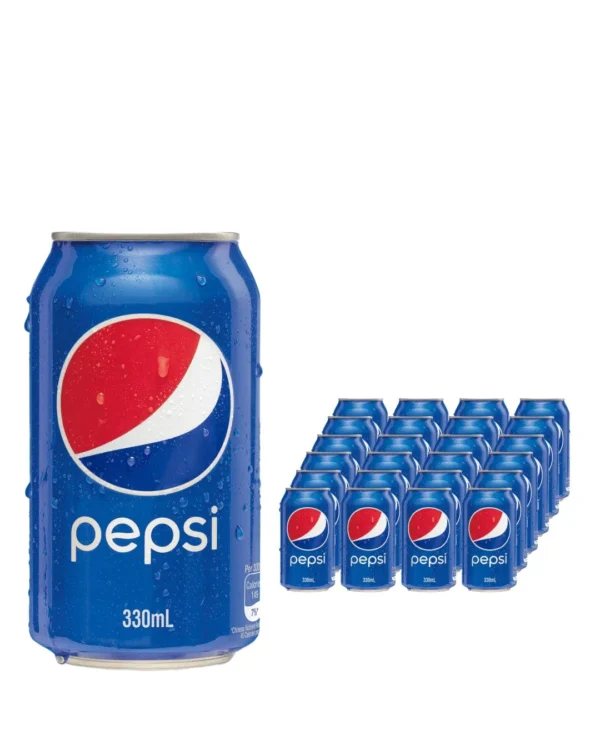 pepsi-cola-can-soft-drink-multipack-24-x-330-ml-soft-drinks-mixers-1144446487 Pepsi Cola – 330 ml