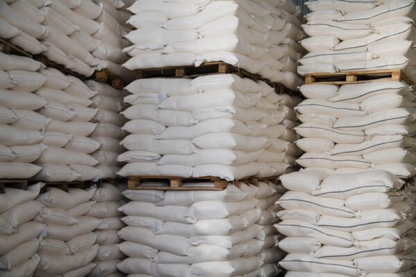 Food,Warehouse.,Bags,Of,Rice,,Sugar,,Flour,And,Other,Products. Maize Flour Food Grade 25kg bag