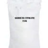 Sodium Citrate Food Grade 25kg bag