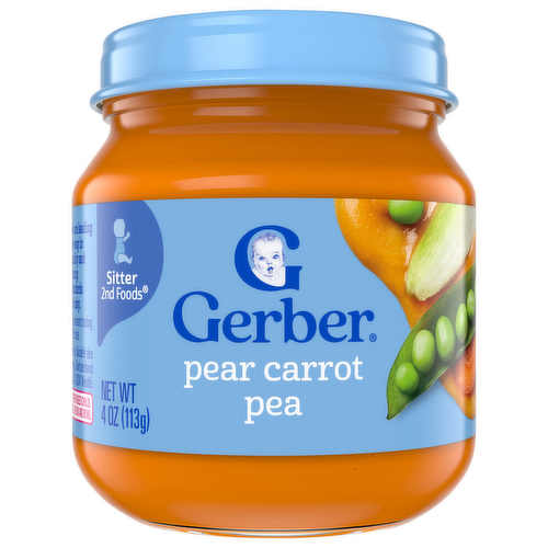 00015000006396 Gerber 2nd Foods Pear – 113 g