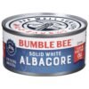 0008660000006 Bumble Bee Solid White Albacore Tuna — 142g