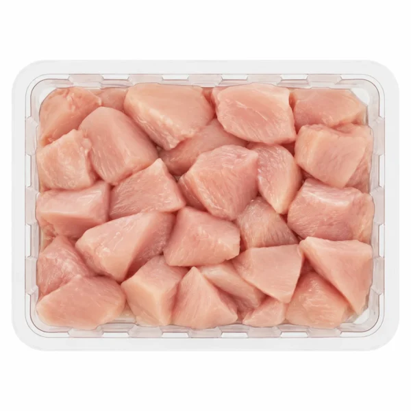 1 Frozen Chicken Breast Meat, Diced
