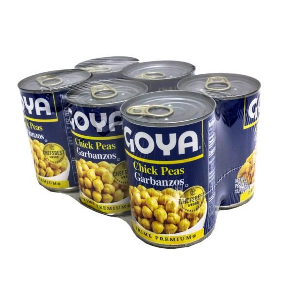 24250a17dd14bf84fa6292a583d7eab512da27e6_CannedBeans_502206_01 Goya Chick Peas — 439g