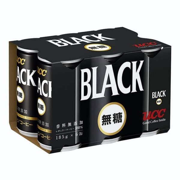 4901201206504x5 UCC Black Coffee – 185 g