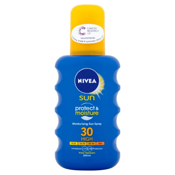 5025970022840_T1_NIVEA_SUN__Protect___Moisture_Moisturising_Sun_Spr__40891 NIVEA Sun Protect & Moisture SPF30 200ml