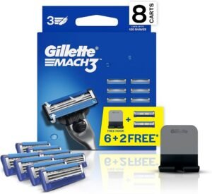 Gillette Mach3 Razor Blades 8-pack