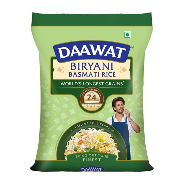 61luvSZNl6L Daawat Basmati Rice — 5kg