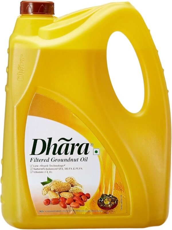 Dhara Vegetable Oil — 5L