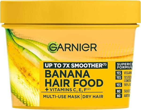 712Wafqm76L._AC_UF894,1000_QL80_ Garnier Ultimate Blends Hair Food Banana 3-in-1 Mask 390ml