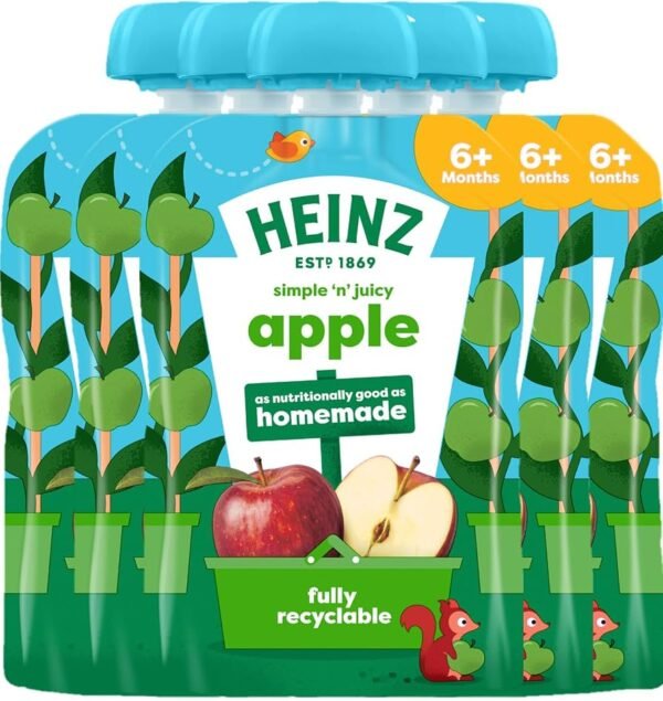 Heinz Apple & Pear Pouch – 100 g