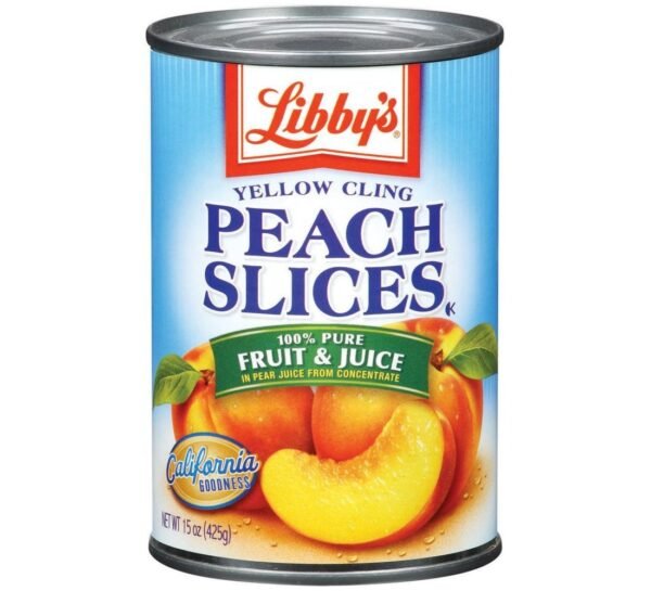 71emRufKN5L Libby's Sliced Peaches — 15oz