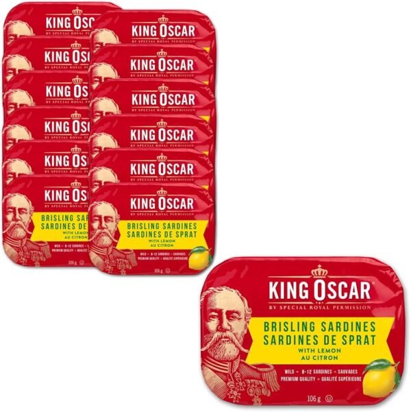 71t+SRrejrL._AC_UF894,1000_QL80_ King Oscar Brisling Sardines — 106g